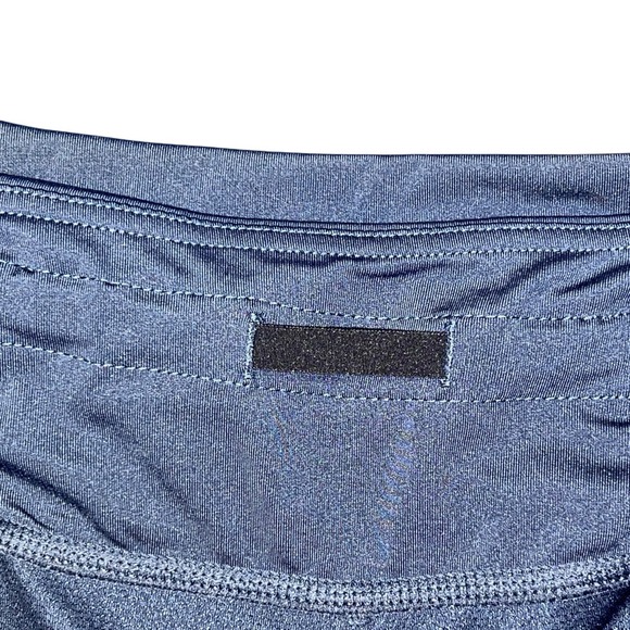 Viodia Skort Navy Blue Pull On Side Slits Drawstring Athletic‎ Golf Tennis LG - Picture 14 of 15